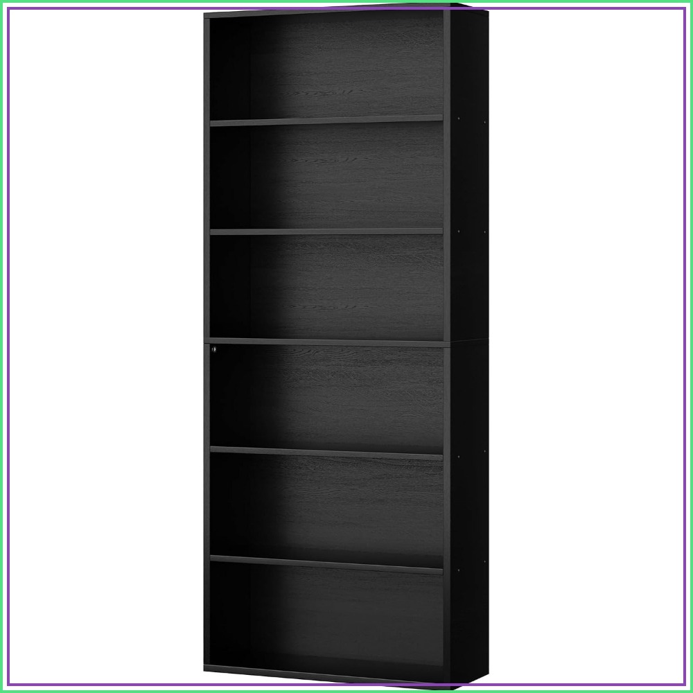 Storage & Organization - 6-stufiges offenes Bücherregal, 70,6 Zoll hoch,