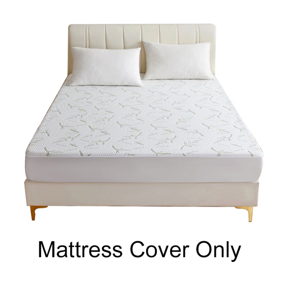 Waterproof Mattress Protector Breathable - Wasserdichter Bambusfaser-Matratzenbezug Hautfreundlicher Atmungsaktiver Matratzenschoner Weicher