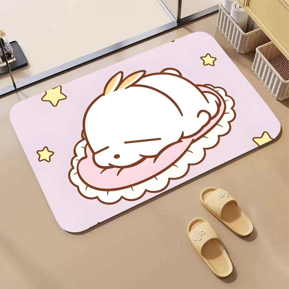 Quick Dry Diatomite Bath Mat - Cartoon-M-MashiMaro Bodenmatte aus Diatomeenerde, Schnell Trocknende