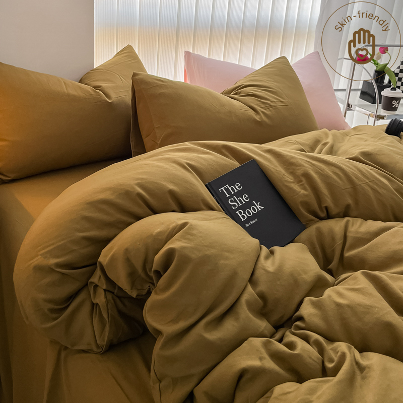 Duvet Cover Sets With Zipper - Gemütliches Bettwäsche-Set, 3-teilig, 1 Bettbezug mit