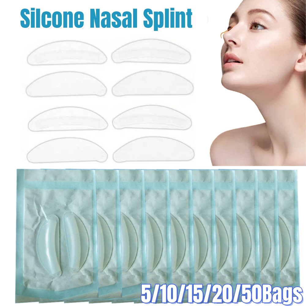 Anti Snore Contour Pillow - 10-100PCS Gesundheit Medizinische Septoplasti Silikon Nasenschiene
