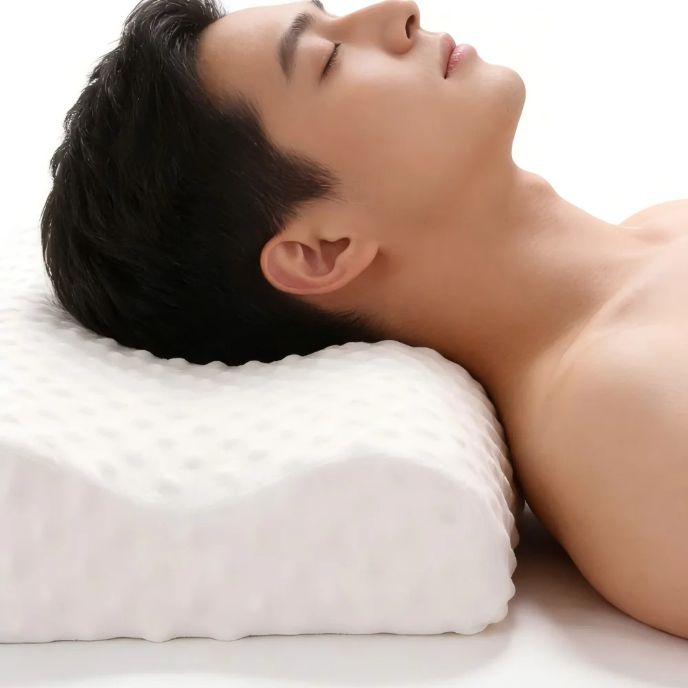 Memory Foam Orthopedic Pillow Neck Pain - Verstellbares Memory-Schaum-Seitenschlafkissen, orthopädische Krümmung zur Nackenstützung,