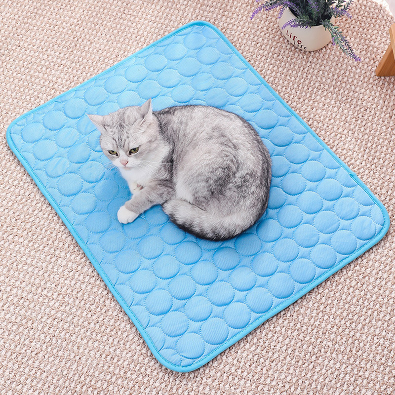 Cooling Blanket Hot Sleepers - Haustier-Kühlmatte für Sommer, Katzen- und Hundebett,
