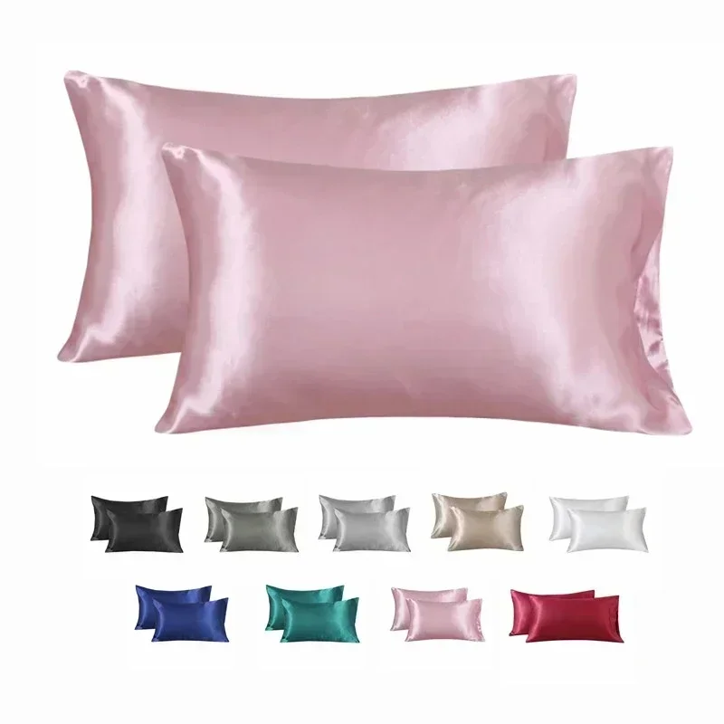 Satin Silk Pillowcase Hair Skin - Kissenbezug aus 100 % Seide, seidiger