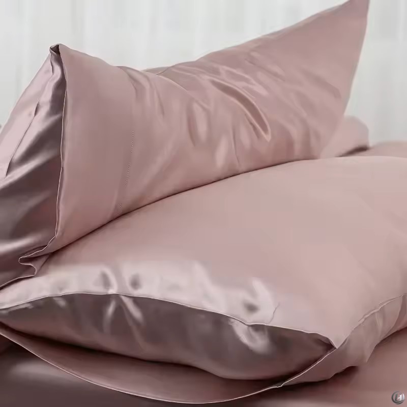 Satin Silk Pillowcase Hair Skin - 100% Natürlicher Maulbeerseiden-Kissenbezug, Echte Seide zum