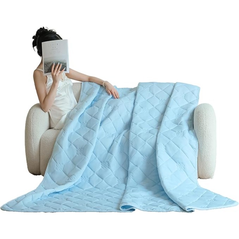 Cooling Blanket Hot Sleepers - SheRest Leichte & Atmungsaktive Sommerdecke für