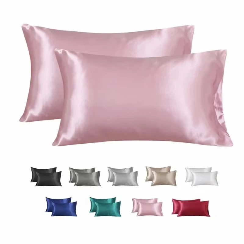 Satin Silk Pillowcase Hair Skin - 100% Seidenkissenbezug, Kissenhülle aus seidigem Satin,