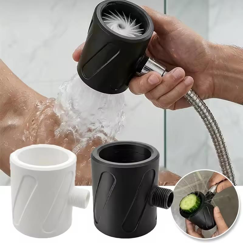 High Pressure Shower Head Handheld - Männer-Duschdüse Leistungsstarker Reinigungs- und Massagesprüher Multifunktionales
