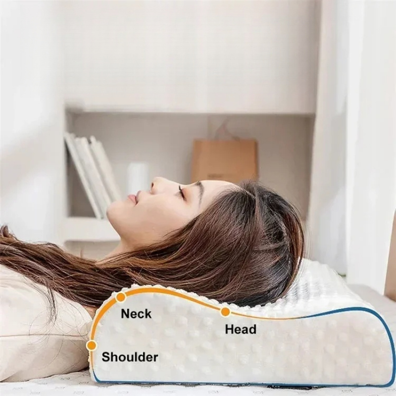 Memory Foam Orthopedic Pillow Neck Pain - ​ ​ Schlafkissen aus Memory-Schaum, verstellbares