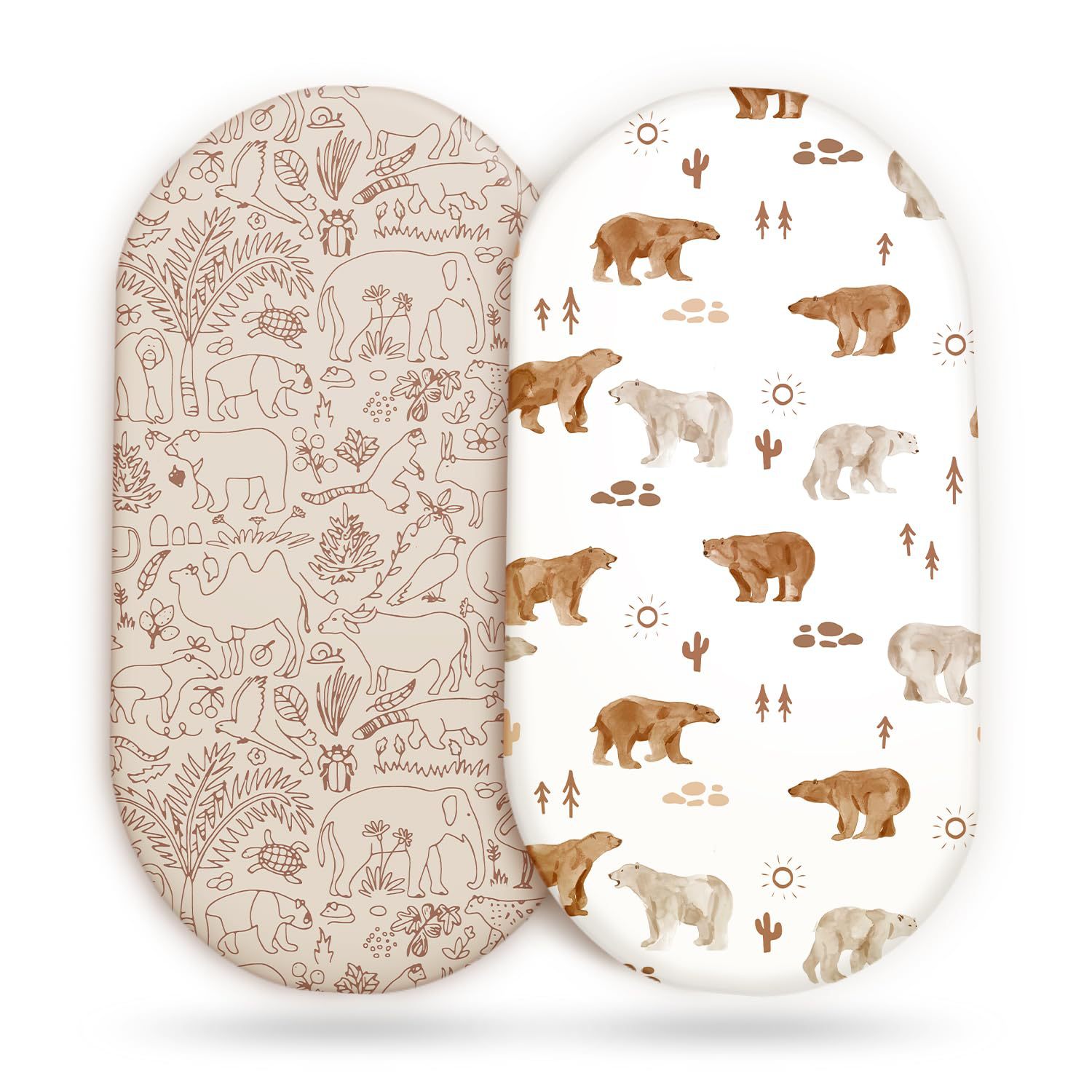 Muslin Cotton Bedspread - 2PCS Baby Stubenwagen Blatt Musselin Stubenwagen