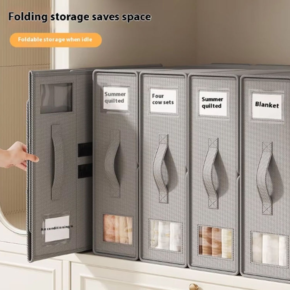 Bedding - Faltbare Stoff-Aufbewahrungsbox aus Oxford-Gewebe, zusammenklappbares Design