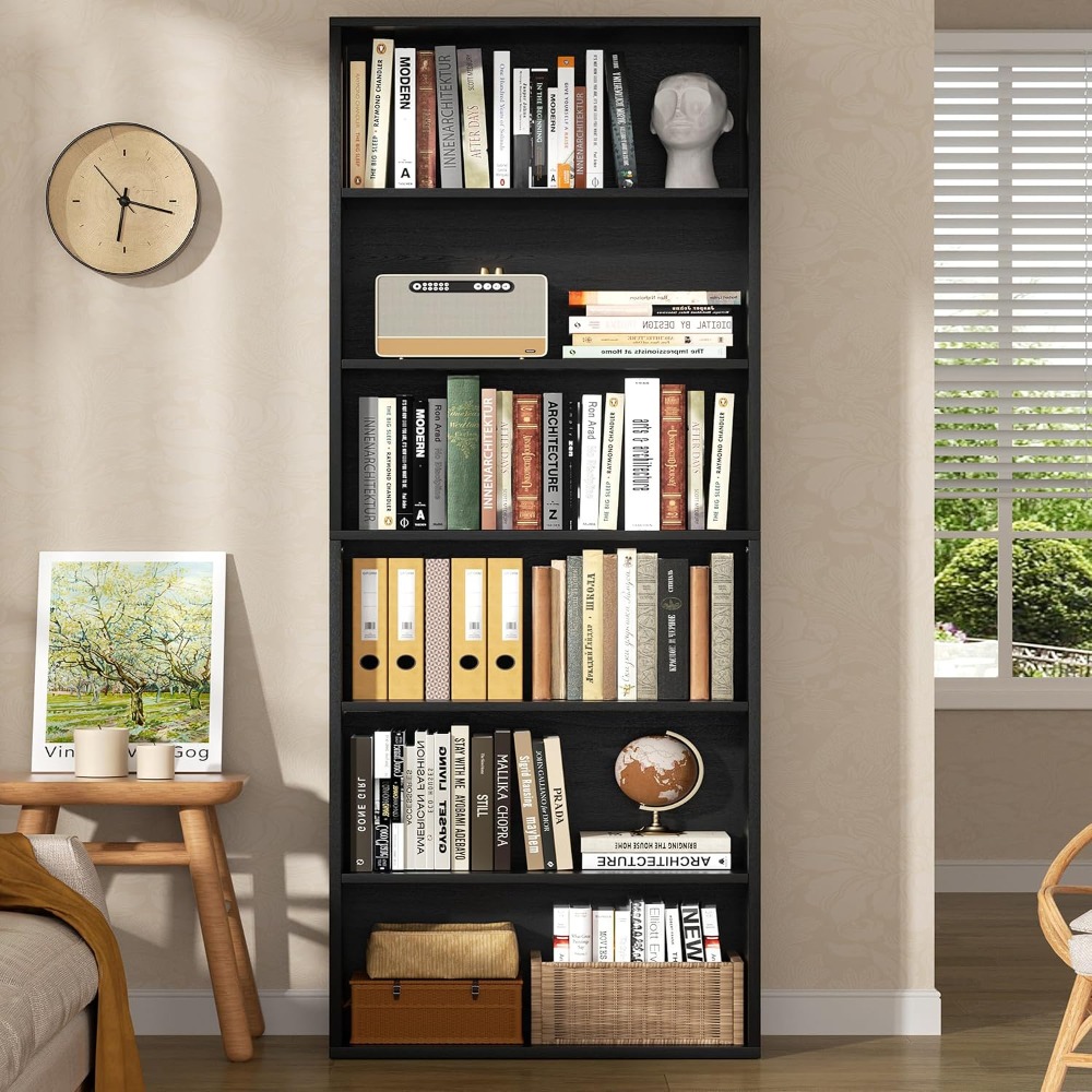 6-stufiges offenes Bücherregal – Storage & Organization Bewertung und Preis