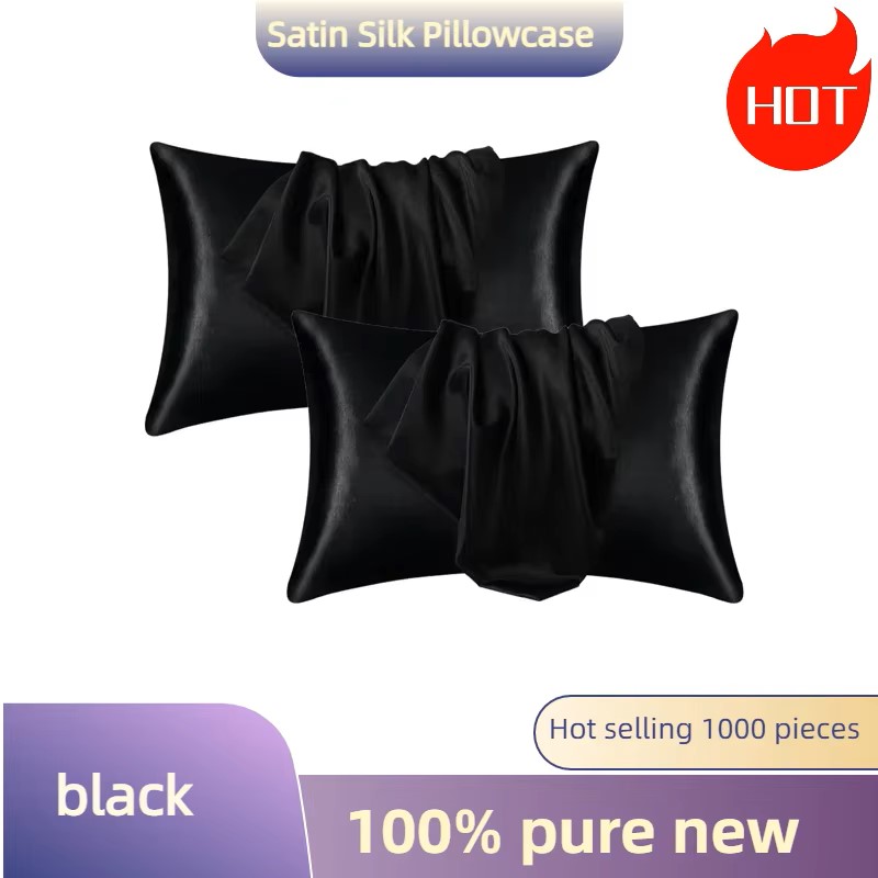 1/2 Stück Satin-Seidenkissenbe – Satin Silk Pillowcase Hair Skin Bewertung und Preis