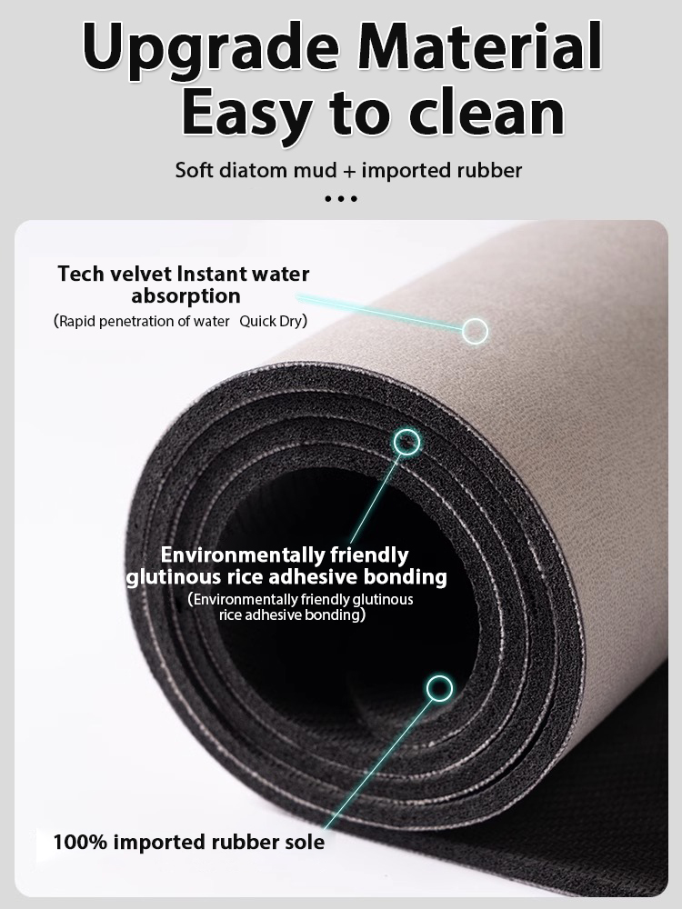 Nordic Geometrische Kieselgur  – Quick Dry Diatomite Bath Mat Bewertung und Preis