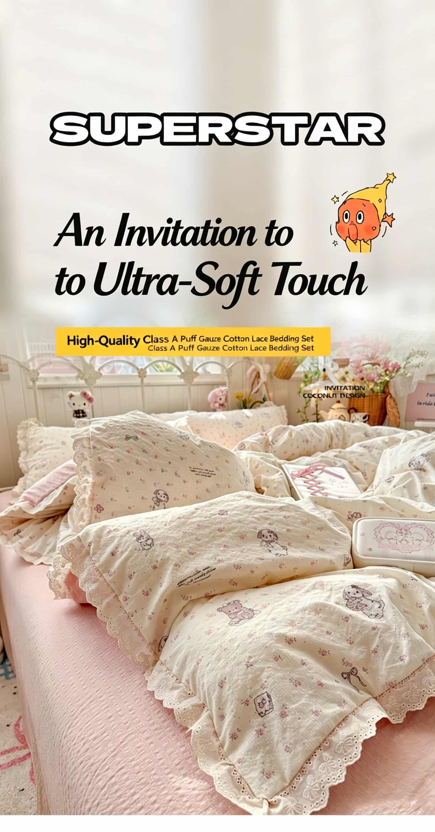 Ästhetisches Cottagecore-Bettw – Aesthetic Floral Duvet Cover Bewertung und Preis