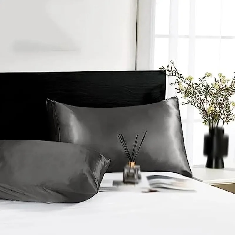 Satin-Seidenkissenbezug für Ha – Satin Silk Pillowcase Hair Skin Bewertung und Preis