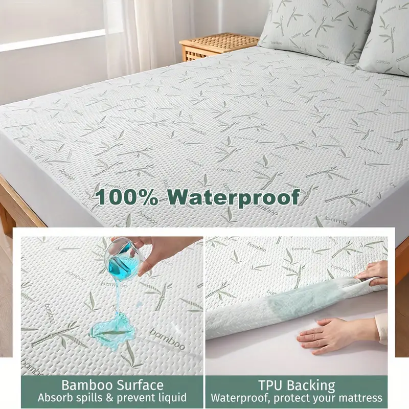 1 Stück Bambus-Matratzenschone – Waterproof Mattress Protector Breathable Bewertung und Preis