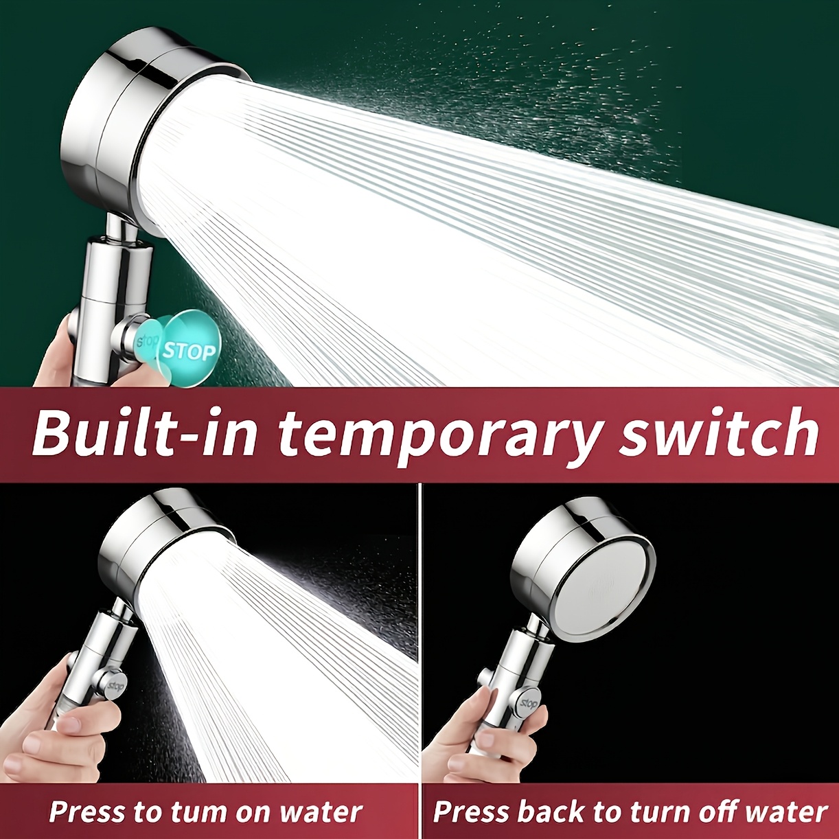 Sichtbares Filterfenster Hochd – High Pressure Shower Head Handheld Bewertung und Preis