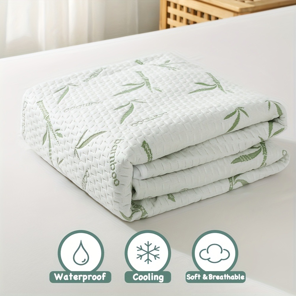 Wasserdichter Bambusfaser-Matr – Waterproof Mattress Protector Breathable Bewertung und Preis