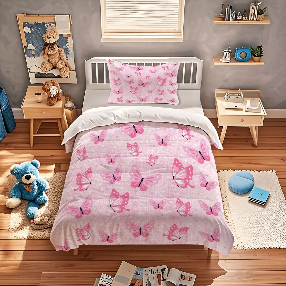 Schmetterling-Bettwäsche-Set Ä – Aesthetic Floral Duvet Cover Bewertung und Preis