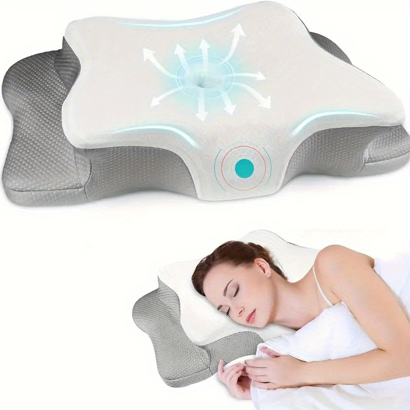 Geruchsneutrales orthopädische – Memory Foam Orthopedic Pillow Neck Pain Bewertung und Preis