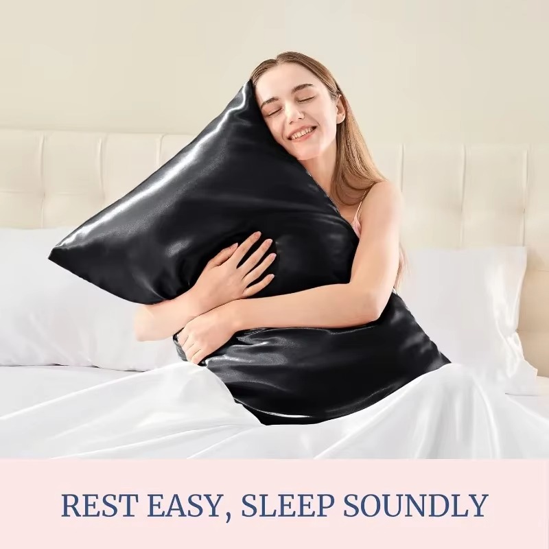 Mit Geschenk für Frauen und Mä – Satin Silk Pillowcase Hair Skin Bewertung und Preis