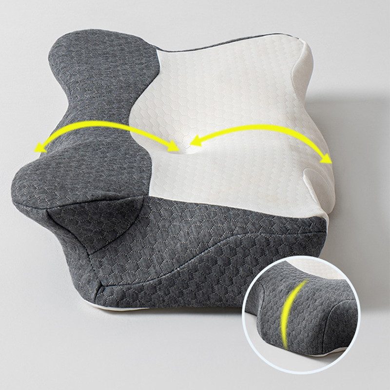 2026 Neues Schmetterlings-Memo – Memory Foam Orthopedic Pillow Neck Pain Bewertung und Preis