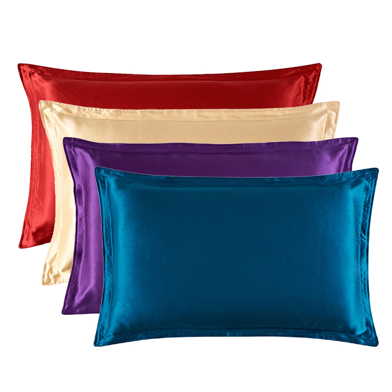 48x74cm Kissenbezug Patchwork  – Satin Silk Pillowcase Hair Skin Bewertung und Preis
