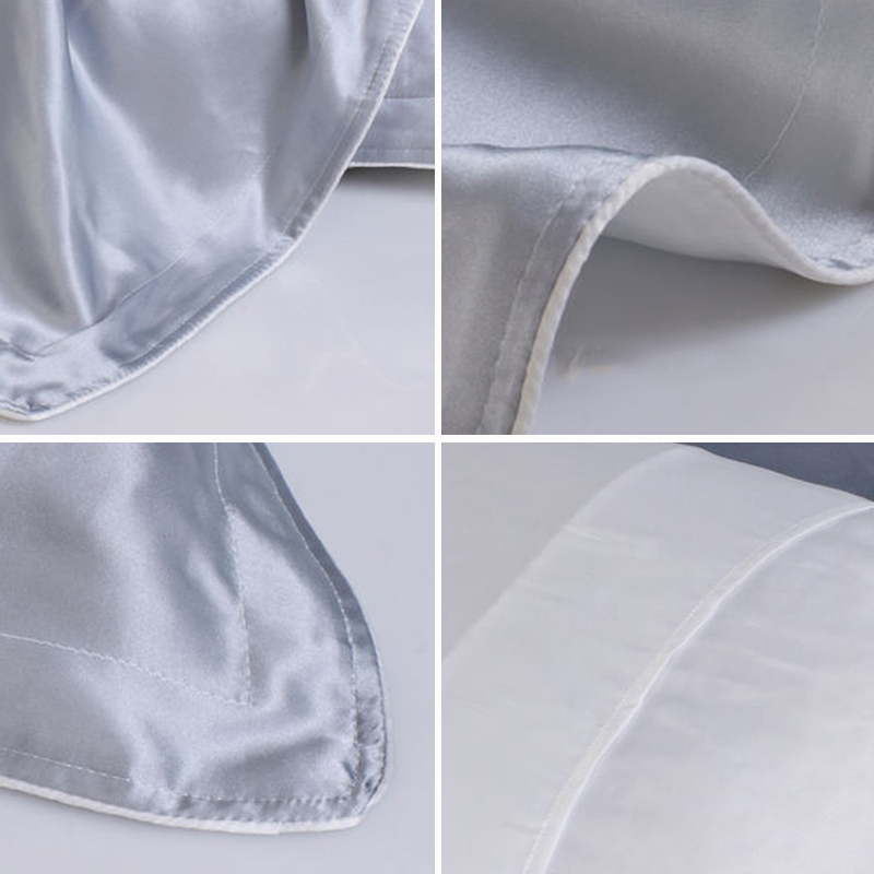 48x74cm Kissenbezug Patchwork  – Satin Silk Pillowcase Hair Skin Bewertung und Preis