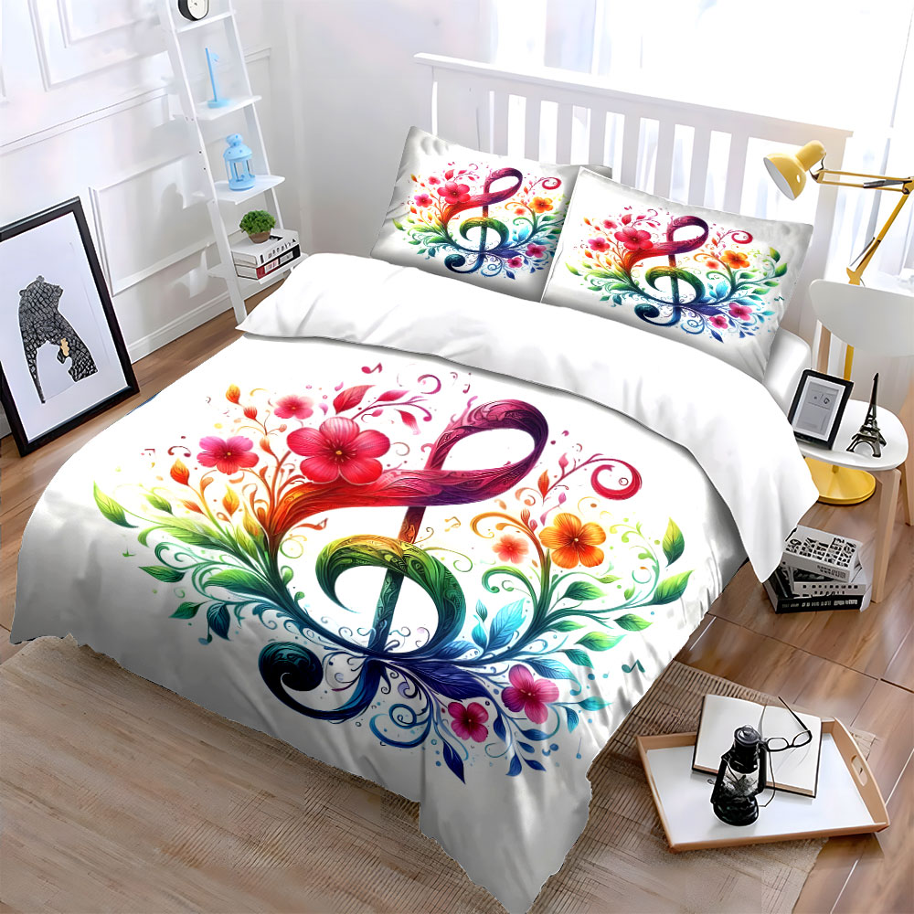 Lebhaft gemustertes Bettbezug- – Duvet Cover Sets With Zipper Bewertung und Preis