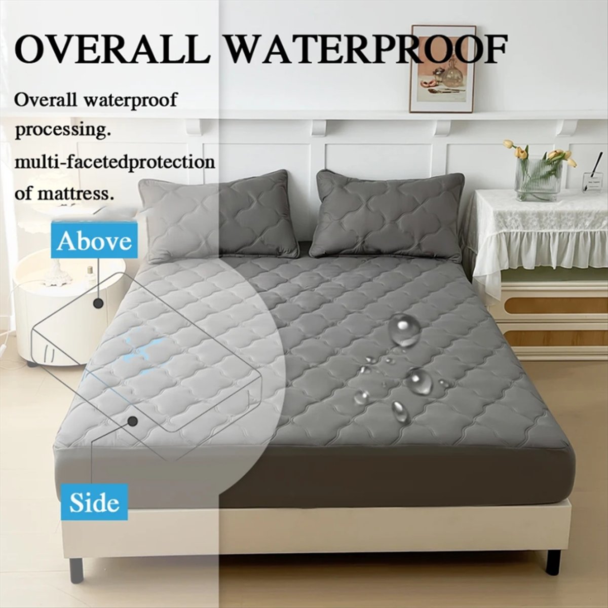 Lernt – wasserdichte Spannbett – Waterproof Mattress Protector Breathable Bewertung und Preis