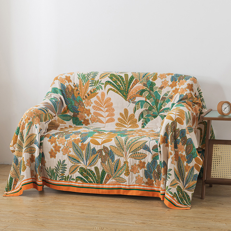 Musselin-Gaze-Tagesdecke auf d – Muslin Cotton Bedspread Bewertung und Preis