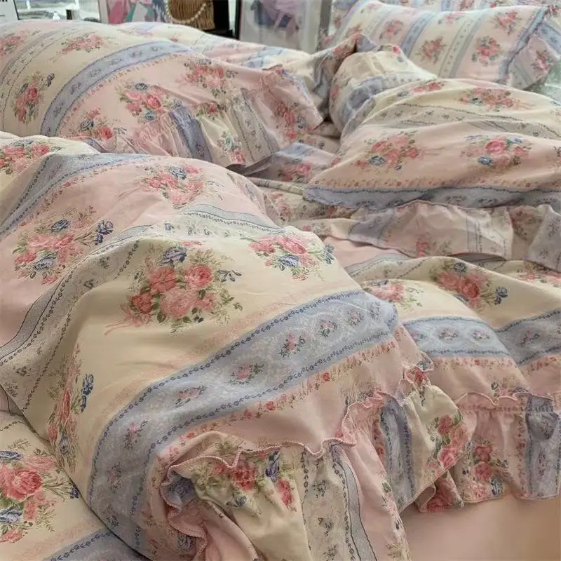 Koreanischen Stil Prinzessin F – Aesthetic Floral Duvet Cover Bewertung und Preis