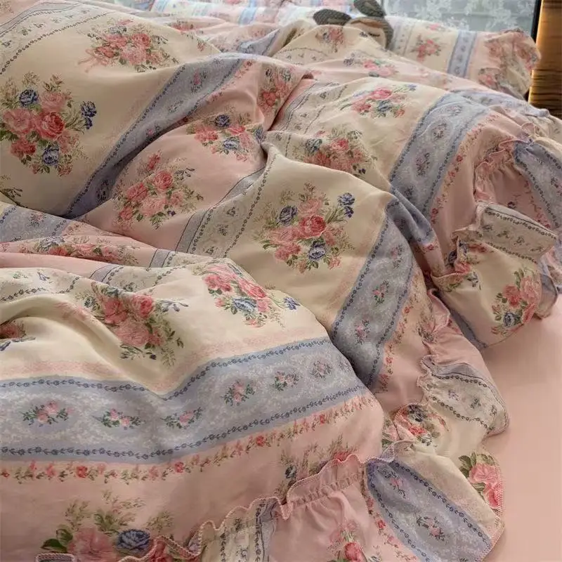 Koreanischen Stil Prinzessin F – Aesthetic Floral Duvet Cover Bewertung und Preis