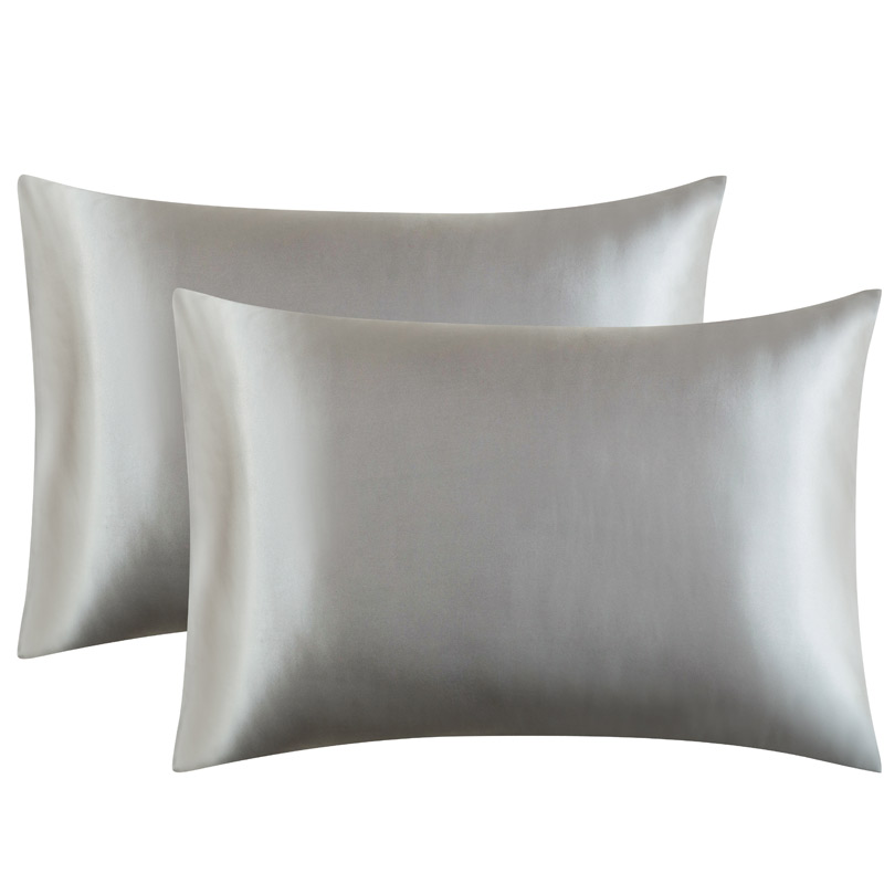 Feste Farbe Satin Kissenbezug  – Satin Silk Pillowcase Hair Skin Bewertung und Preis