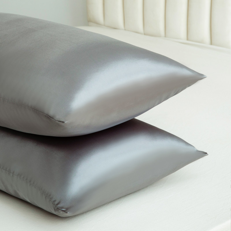 Feste Farbe Satin Kissenbezug  – Satin Silk Pillowcase Hair Skin Bewertung und Preis