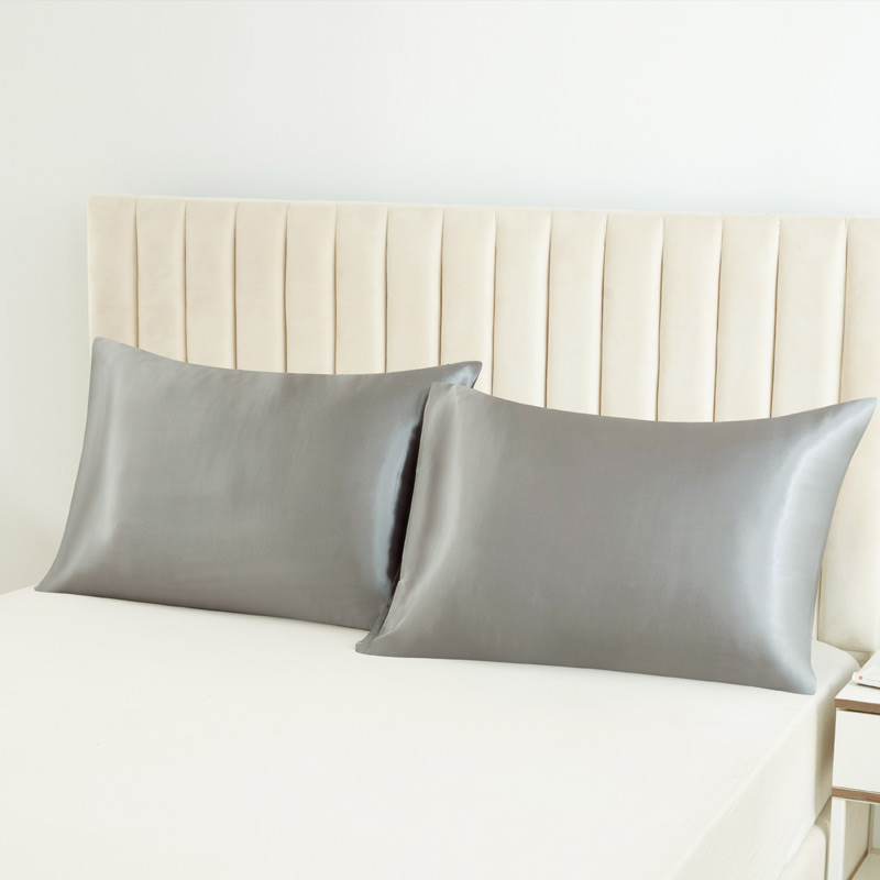 Feste Farbe Satin Kissenbezug  – Satin Silk Pillowcase Hair Skin Bewertung und Preis