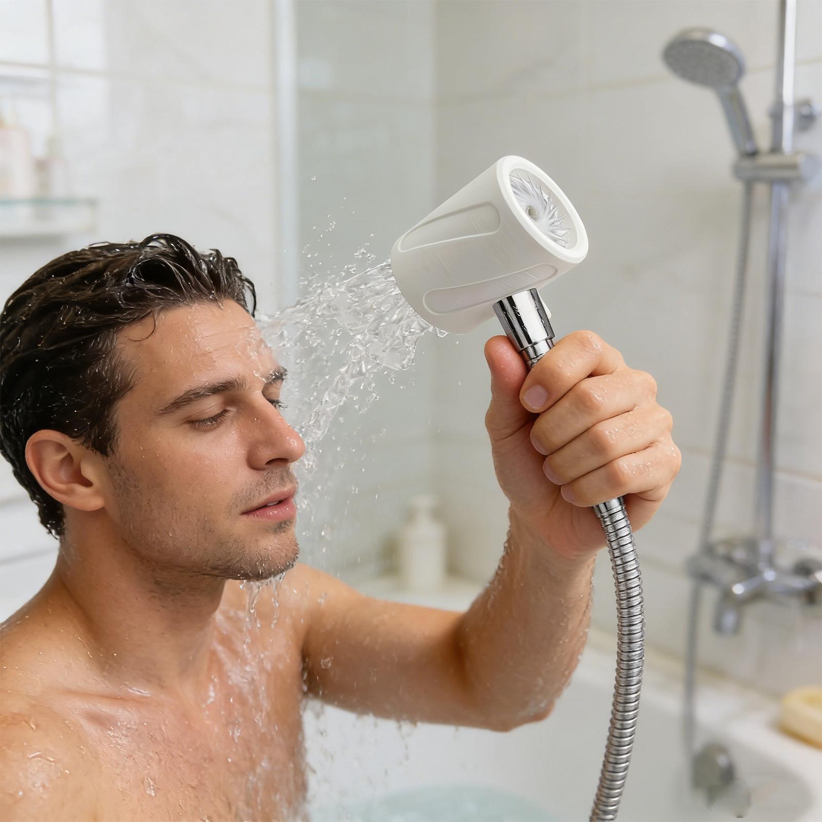 Herren-Duschkopf mit Hohem Dru – High Pressure Shower Head Handheld Bewertung und Preis