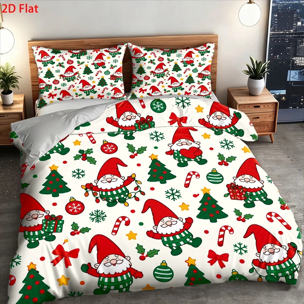 Weihnachtsgnom-Weihnachtsbaum- – Duvet Cover Sets With Zipper Bewertung und Preis
