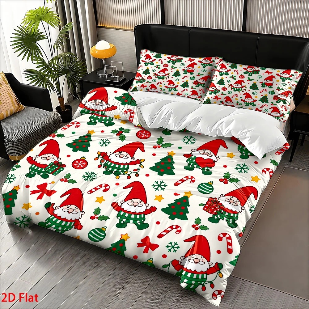 Weihnachtsgnom-Weihnachtsbaum- – Duvet Cover Sets With Zipper Bewertung und Preis