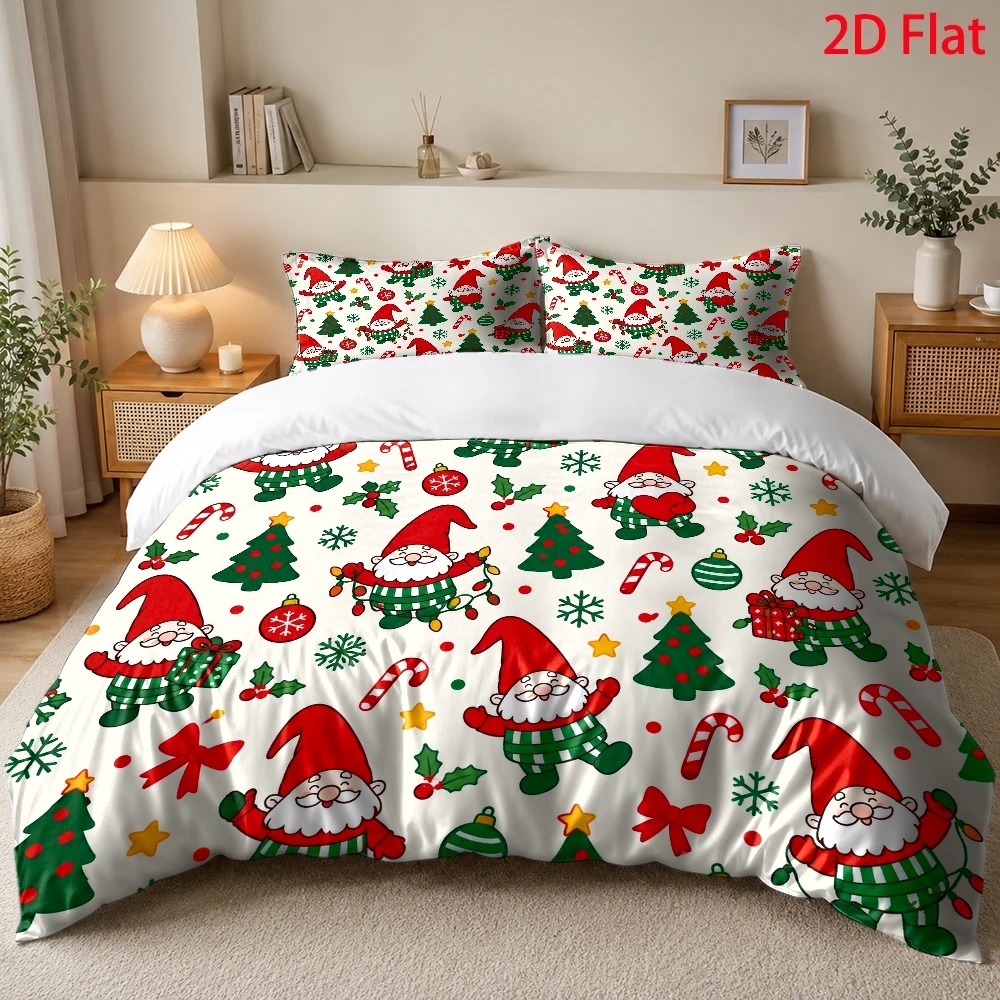 Weihnachtsgnom-Weihnachtsbaum- – Duvet Cover Sets With Zipper Bewertung und Preis