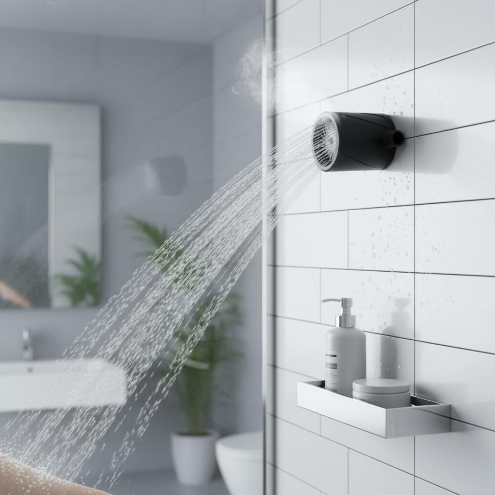 Handbrause, verbesserte Hochdr – High Pressure Shower Head Handheld Bewertung und Preis