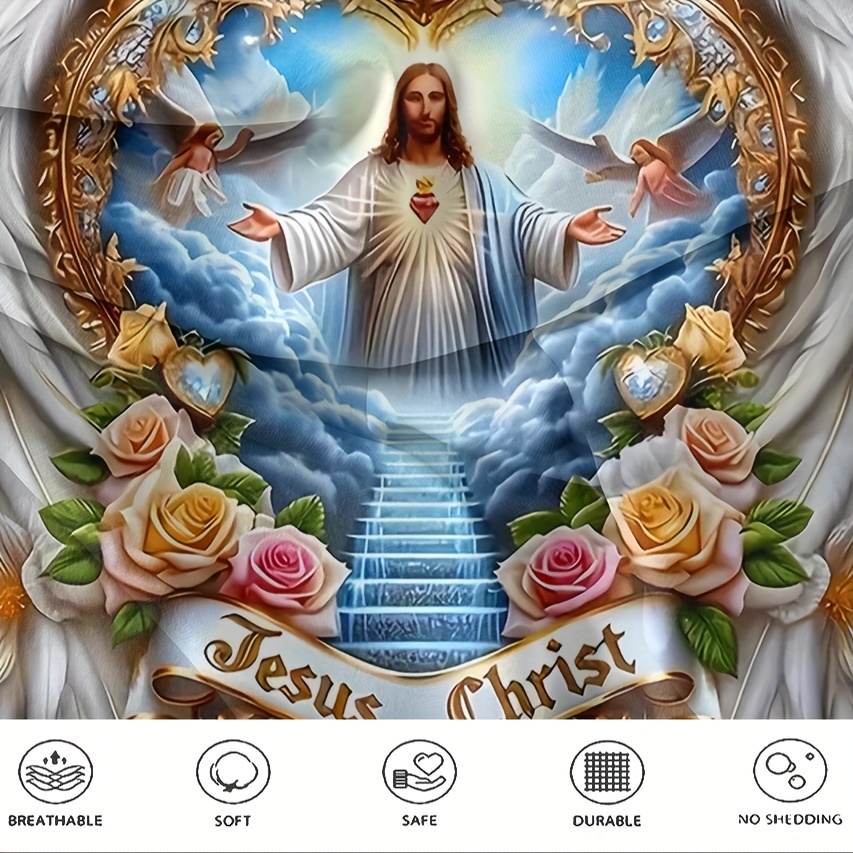 Heilige Andacht Flügel Kreuz B – Duvet Cover Sets With Zipper Bewertung und Preis