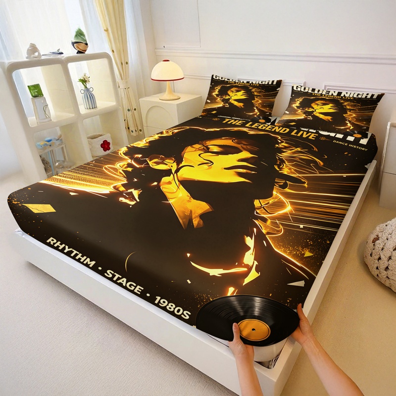 Pop-Ikone Michael Jackson Span – Fitted Bed Sheets Deep Pocket Bewertung und Preis