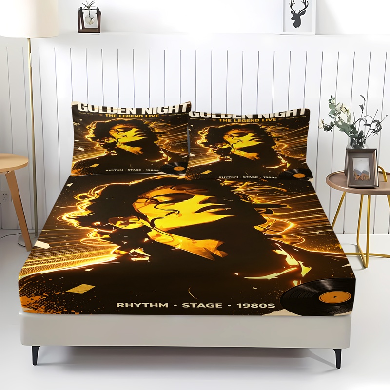 Pop-Ikone Michael Jackson Span – Fitted Bed Sheets Deep Pocket Bewertung und Preis
