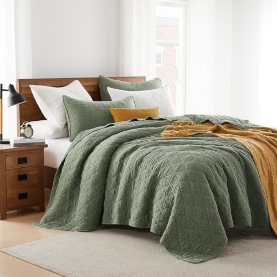 Größenangepasstes Quilt-Set mi – Muslin Cotton Bedspread Bewertung und Preis