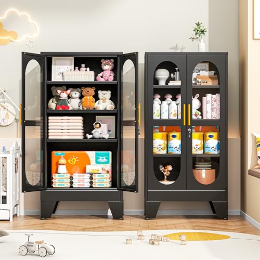 47 H Abschließbarer Vitrinensc – Kitchen Bewertung und Preis