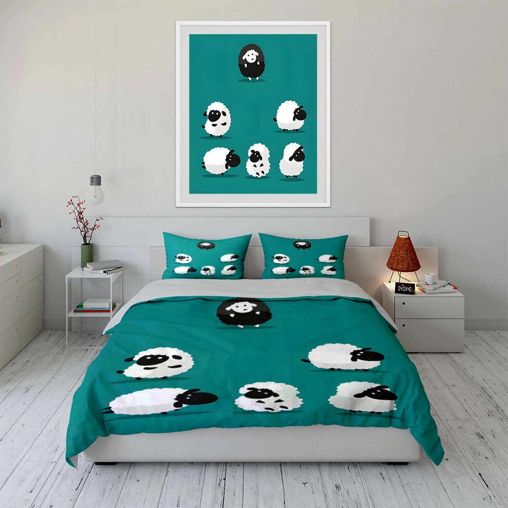 Bettwäsche-Set mit Cartoon-Sch – Duvet Cover Sets With Zipper Bewertung und Preis