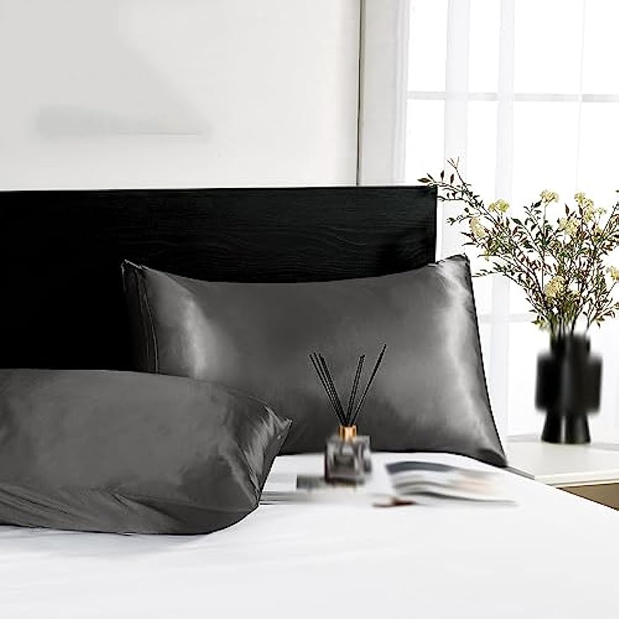 2 Stück Satin-Seidenkissenbezü – Satin Silk Pillowcase Hair Skin Bewertung und Preis