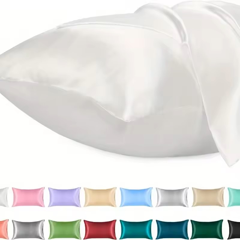 1 Stück Satin-Kissenbezug für  – Satin Silk Pillowcase Hair Skin Bewertung und Preis